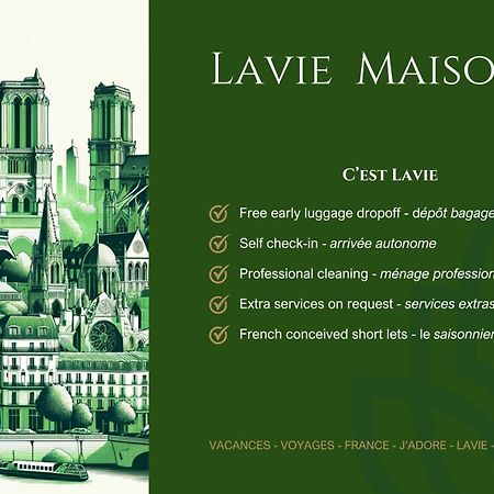 Lavie Maison A C & Sauna Paris Eksteriør billede