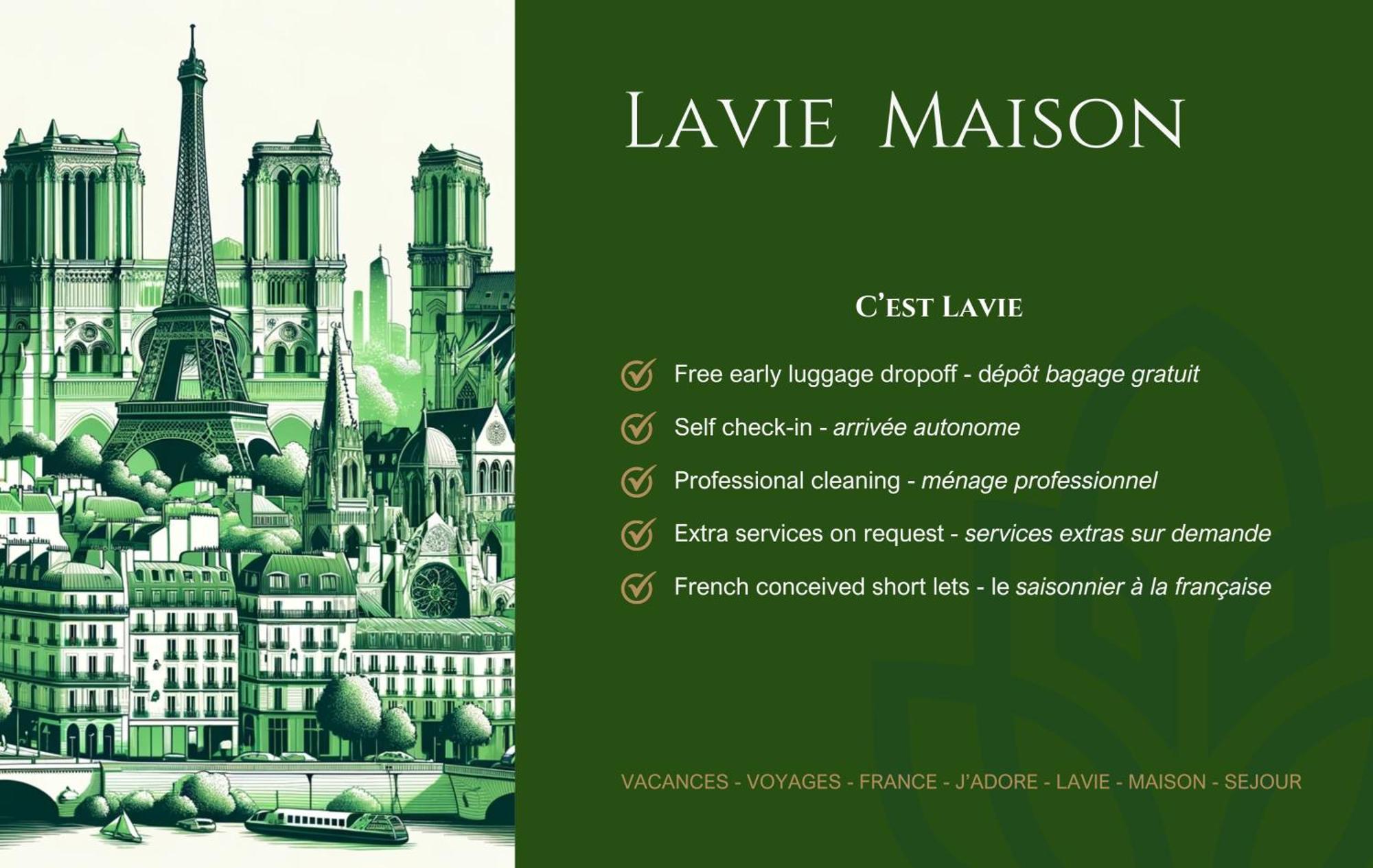 Lavie Maison A C & Sauna Paris Eksteriør billede